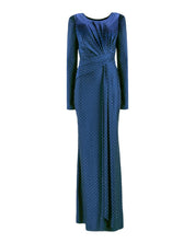 RUCH DRAPED MAXI DRESS