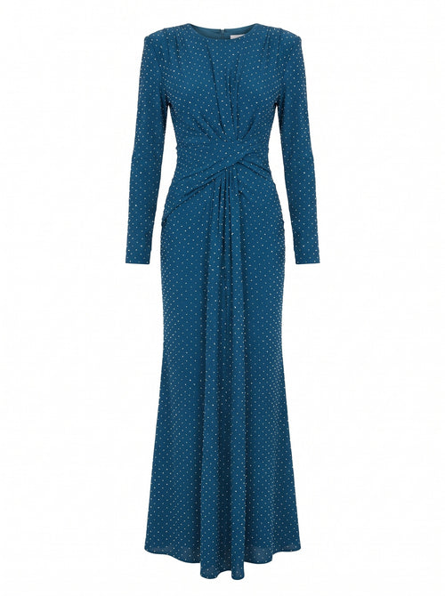 Ruch Draped Maxi Dress
