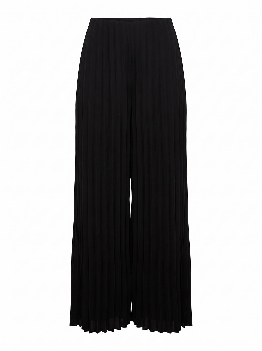 PLEATED WIDE LEG PANTS