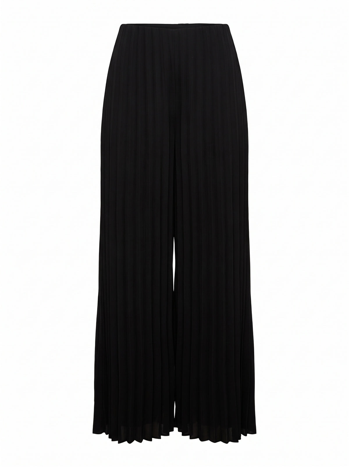 PLEATED WIDE LEG PANTS