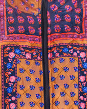 REVERSIBLE PATCHWORK QUILTED COAT