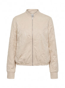 FLORAL EMBROIDERED BOMBER JACKET