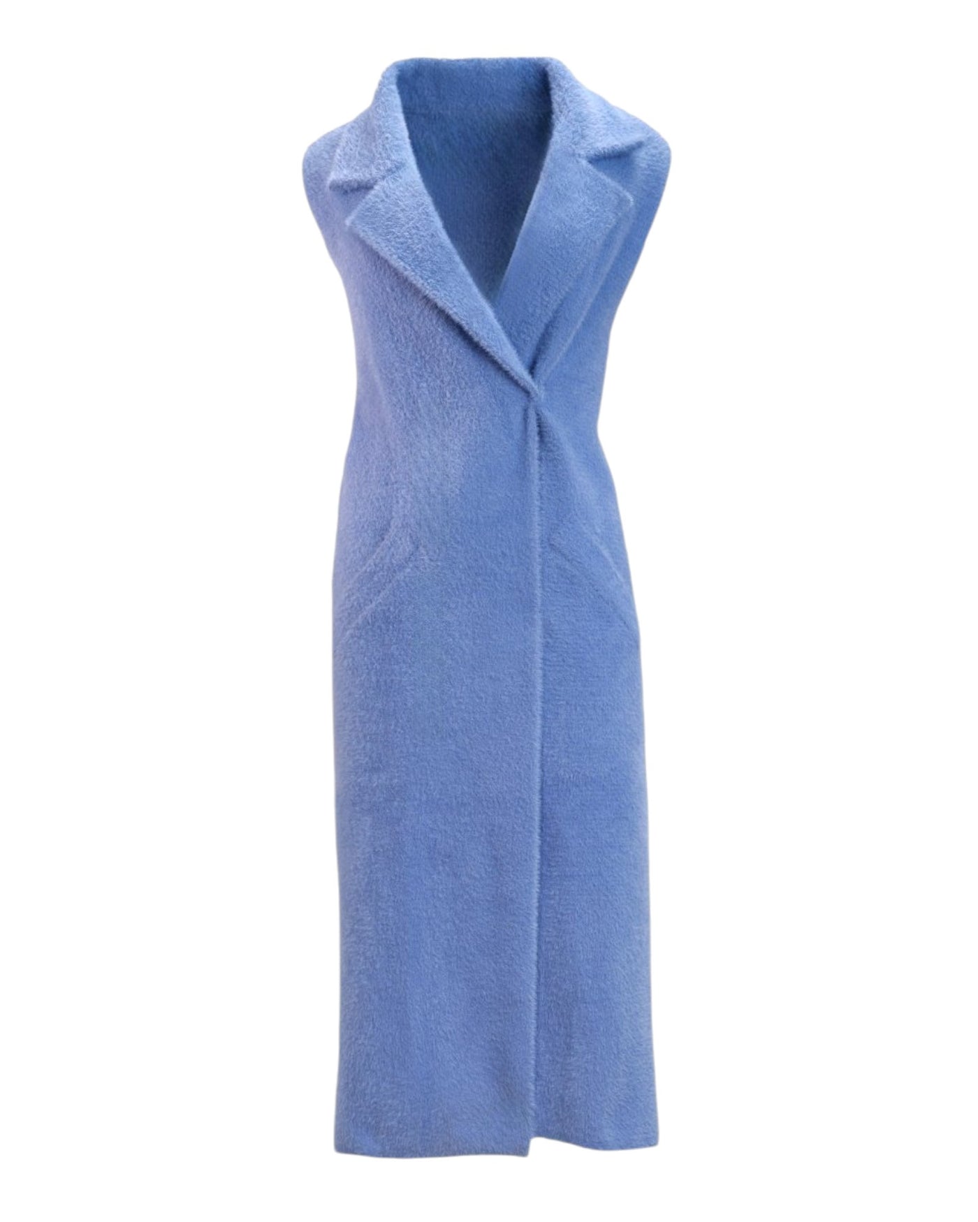 SLEEVELESS LONG VEST