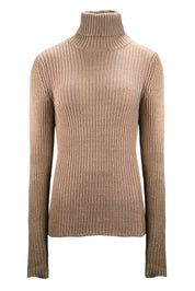 RIBBED TURTLENECK SWEATER