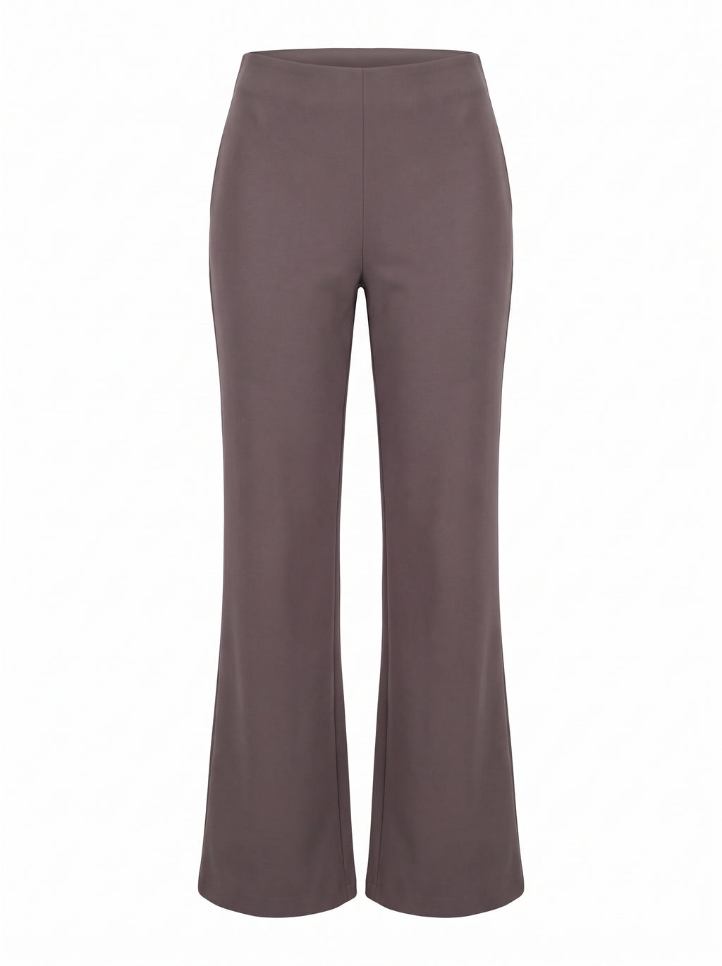 HIGH-WAIST FLARED TAILORED TROUSERS