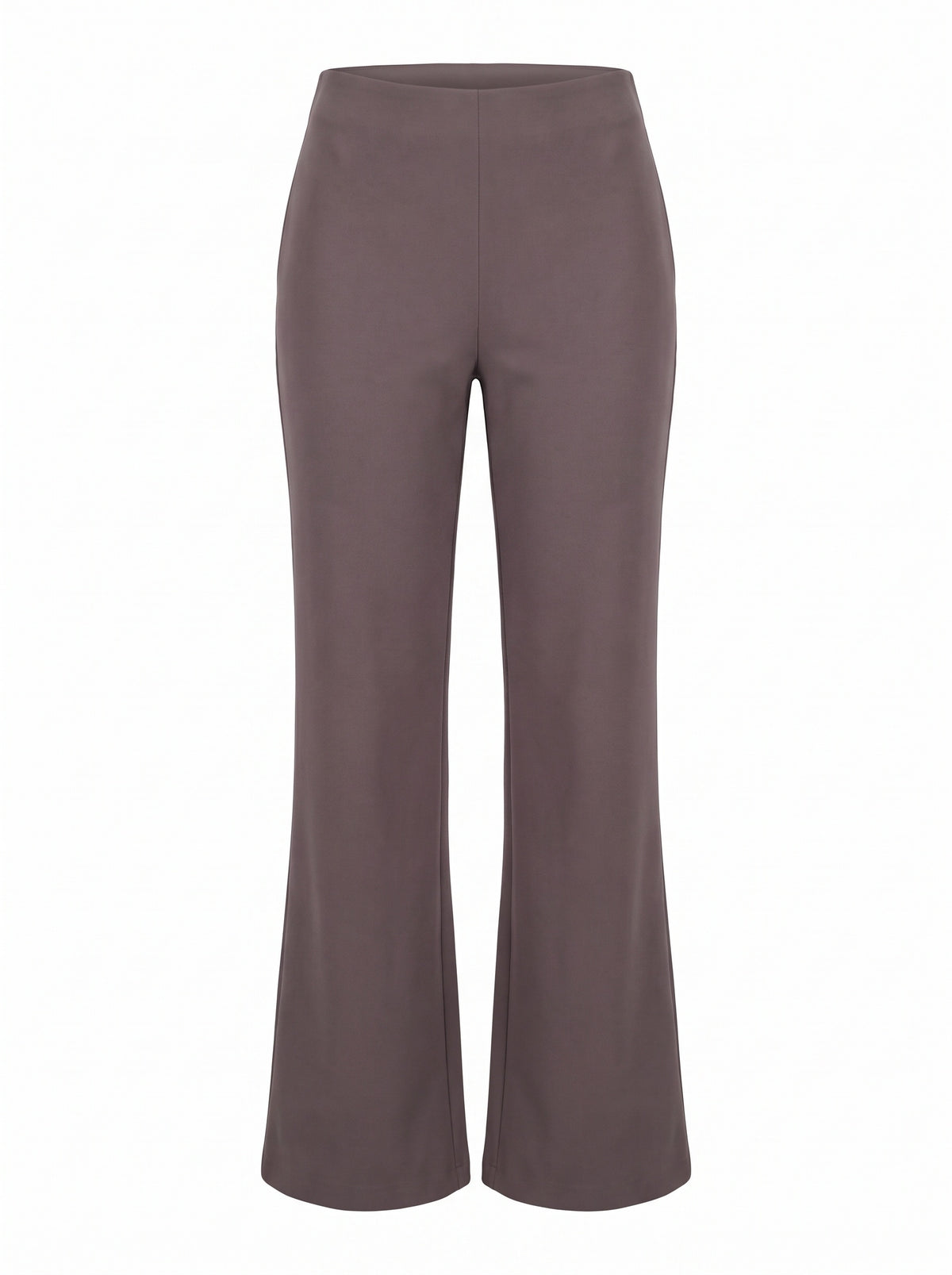 HIGH-WAIST FLARED TAILORED TROUSERS
