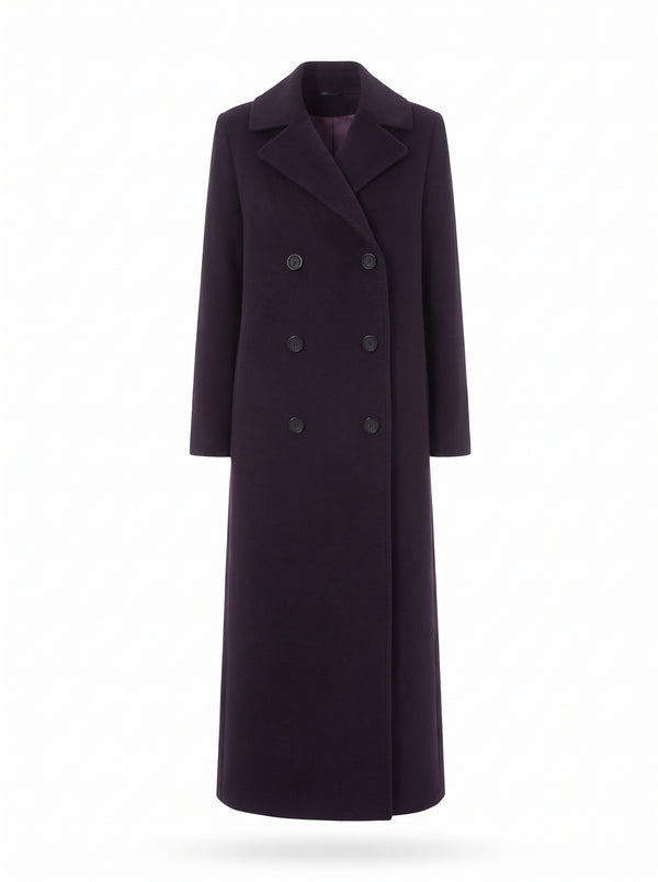 DOUBLE-BREASTED LONG COAT