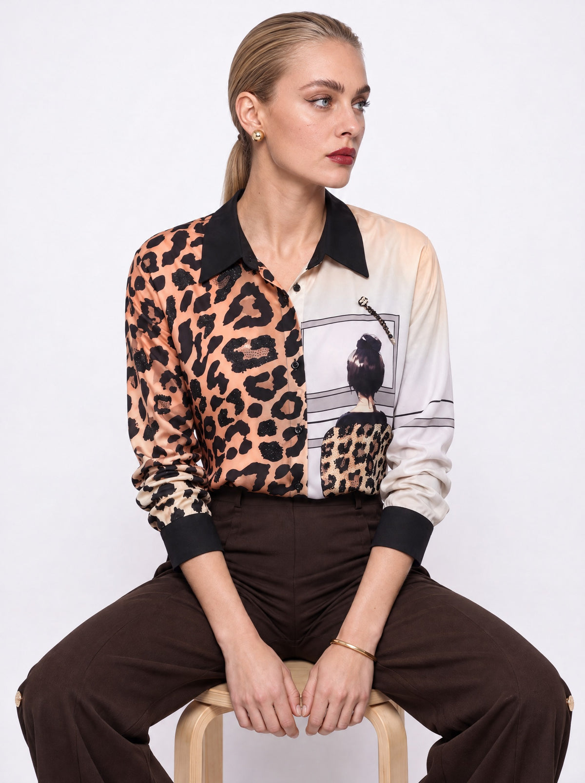 WIDE-LEG PULL-ON TROUSERS WITH SIDE SLITS