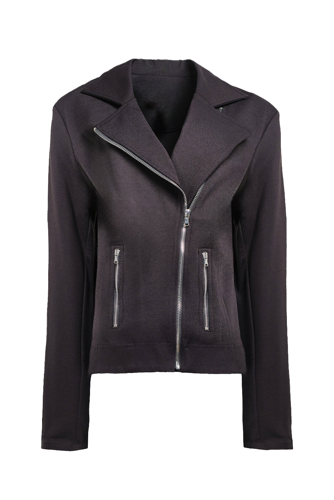 ASYMMETRIC ZIPPER JACKET