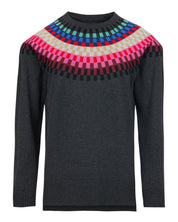 MODERN GEOMETRIC KNIT PULLOVER
