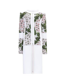 FLORAL PANEL ZIP TWO-PIECE SET