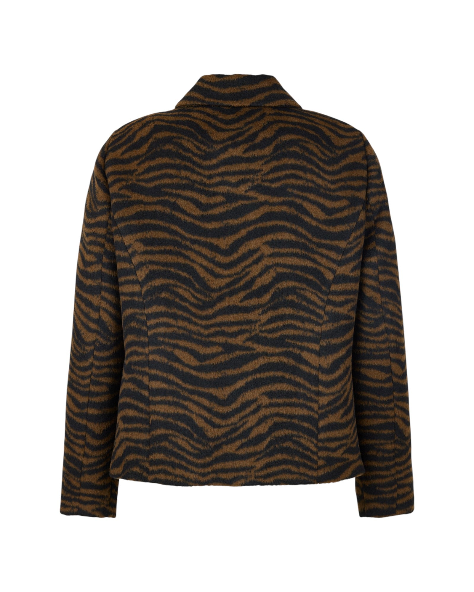 ANIMAL PATTERN BUTTON-UP JACKET