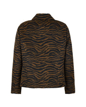 ANIMAL PATTERN BUTTON-UP JACKET