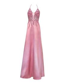 GLAMOROUS SPARKLING EVENING GOWN
