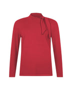 LONG SLEEVE TIE - NECK SWEATER