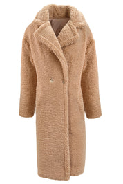 FAUX SHEARLING COAT