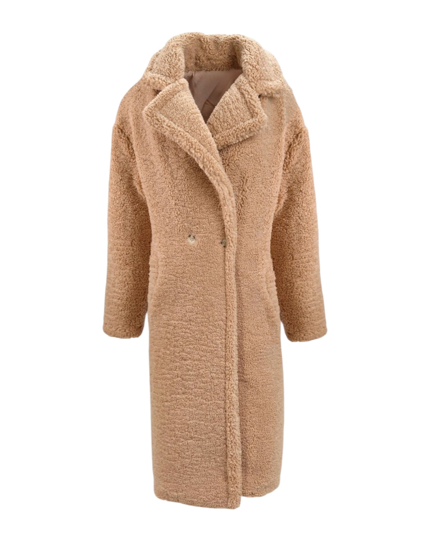 FAUX SHEARLING COAT