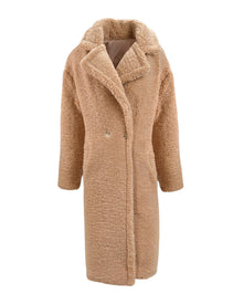 FAUX SHEARLING COAT