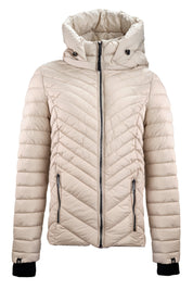 PUFFER HOODED JACKET