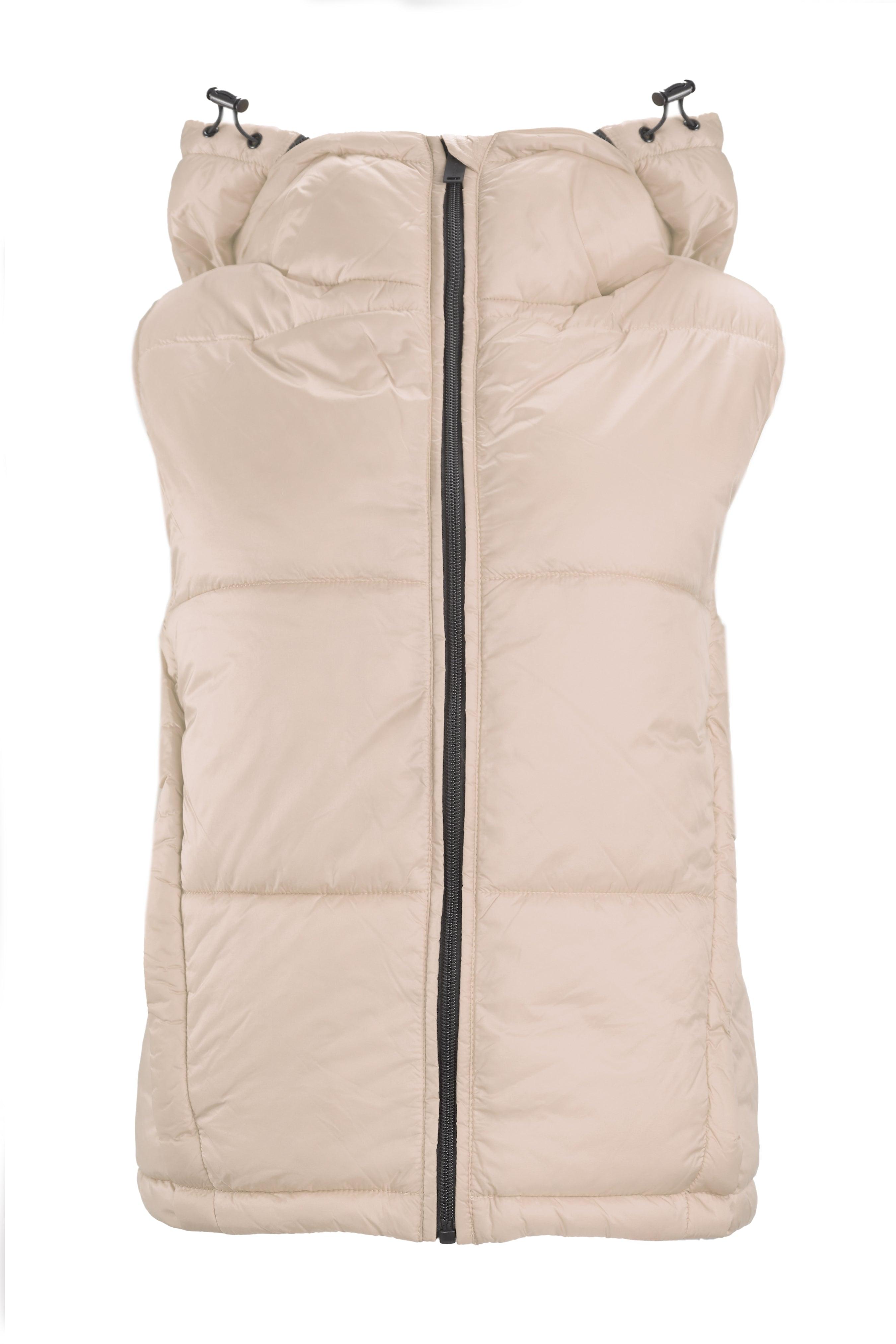 PADDED HOODED VEST