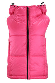 PADDED HOODED VEST