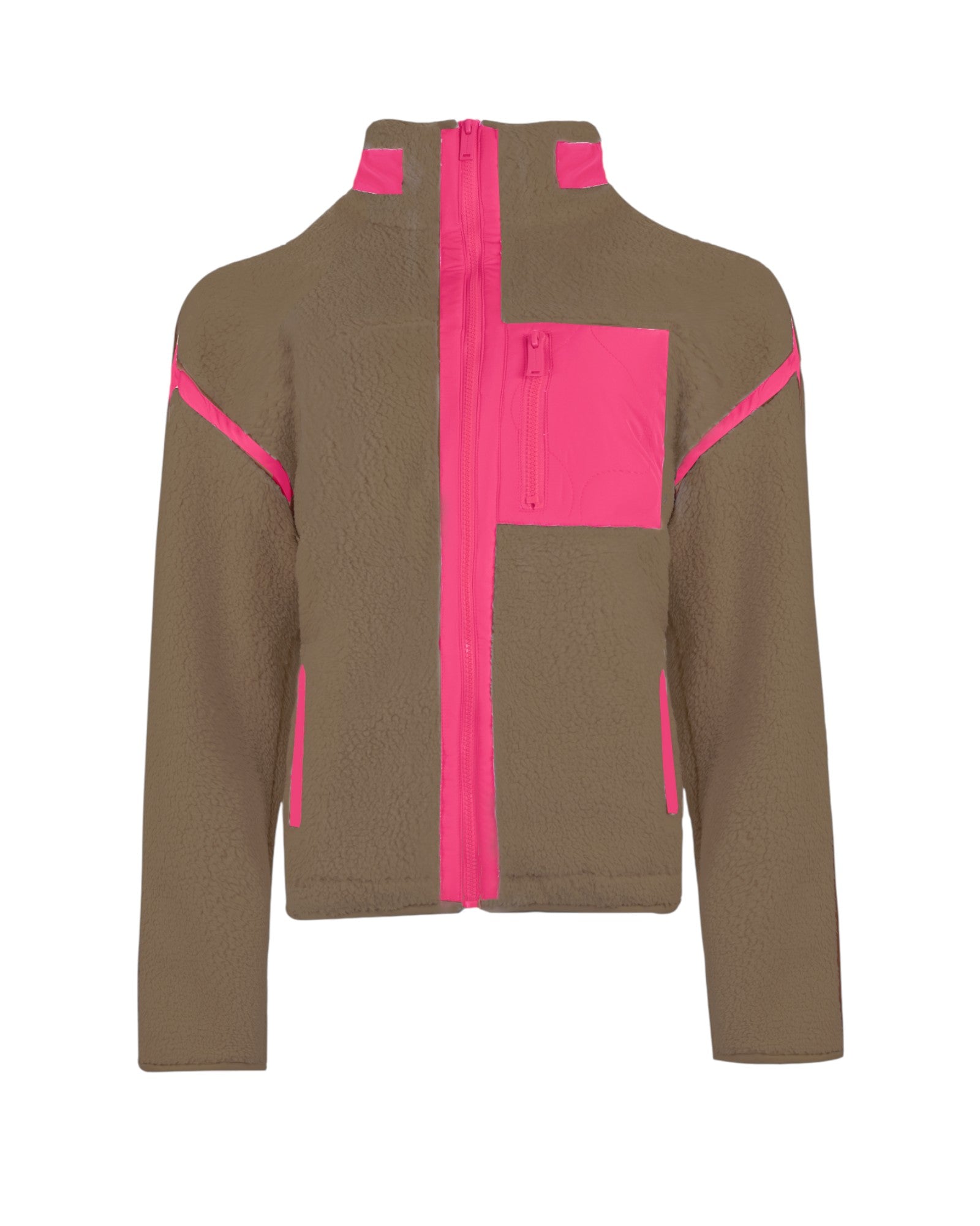 TEXTURED ZIP JACKET