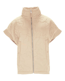 PUFFER QUILTED CAPE