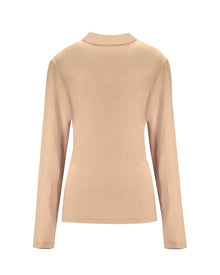 MODERN HIGH-NECK BLOUSE