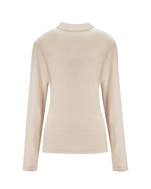MODERN HIGH-NECK BLOUSE