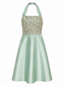 ANNA S DRESS AQUA