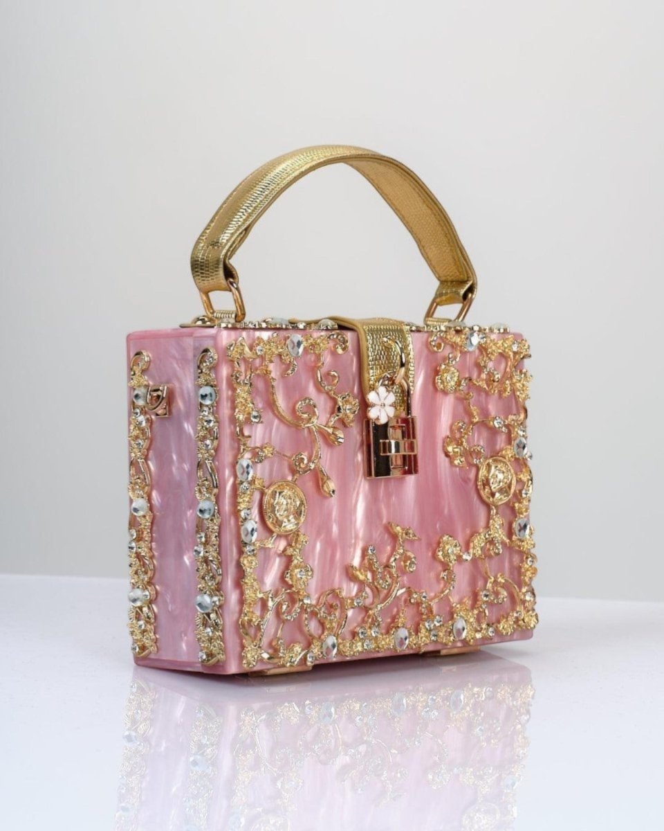 EMBELLISHED LUXURY HANDBAG
