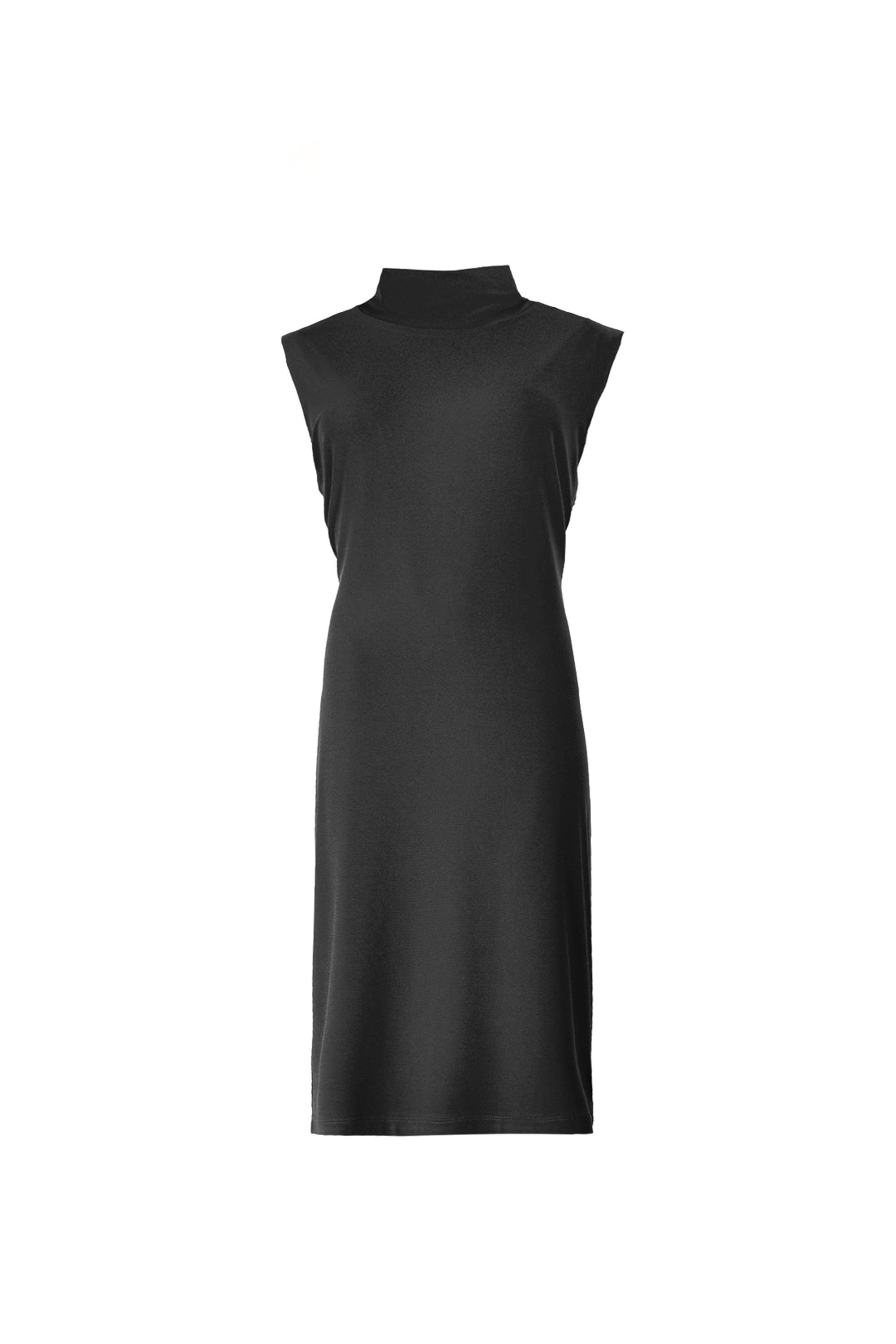 Essential Mock Neck Midi Dress