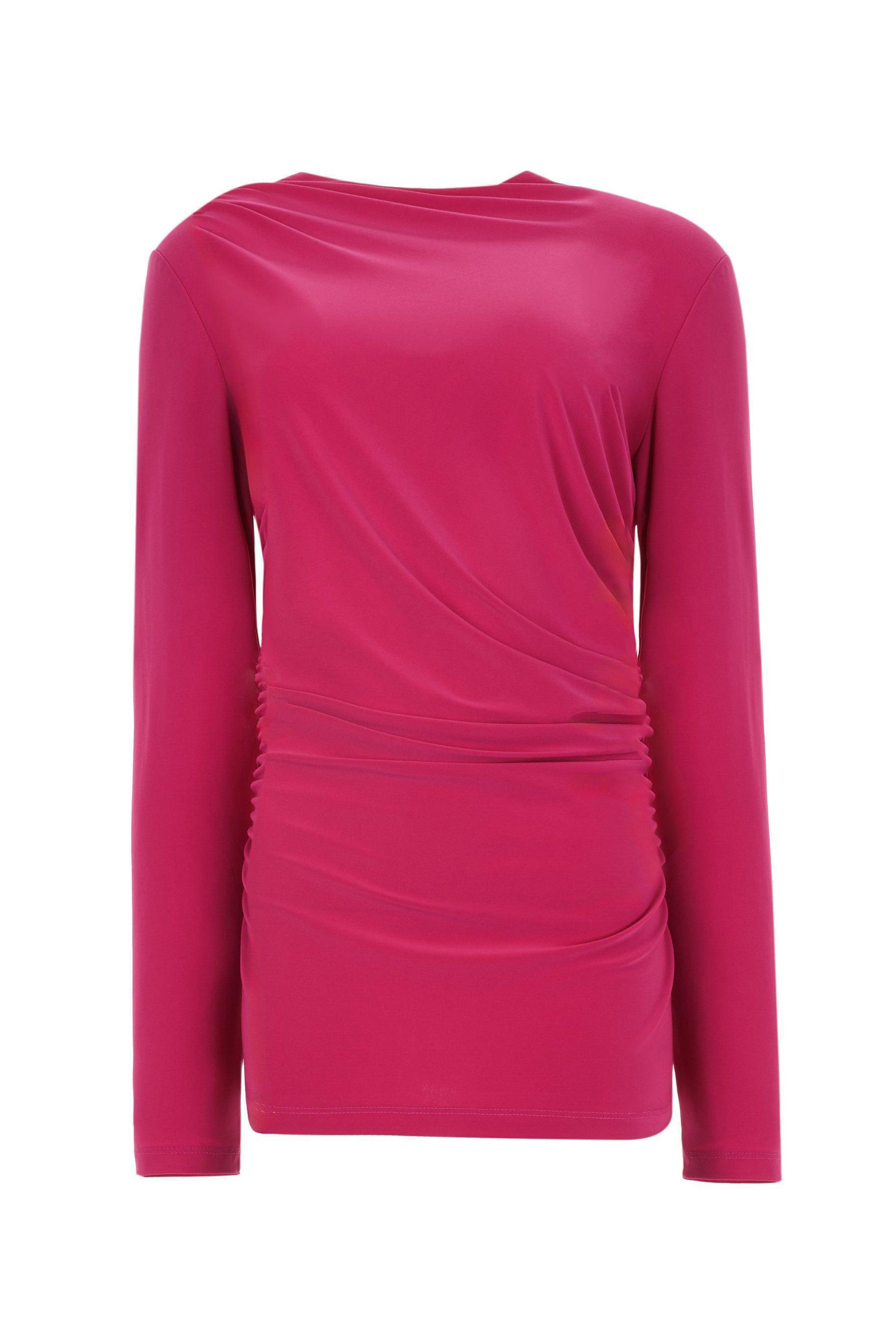 RUCHED DETAIL BLOUSE