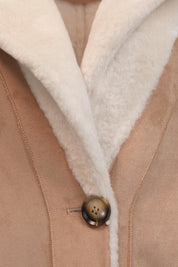 SHEARLING COLLAR COAT