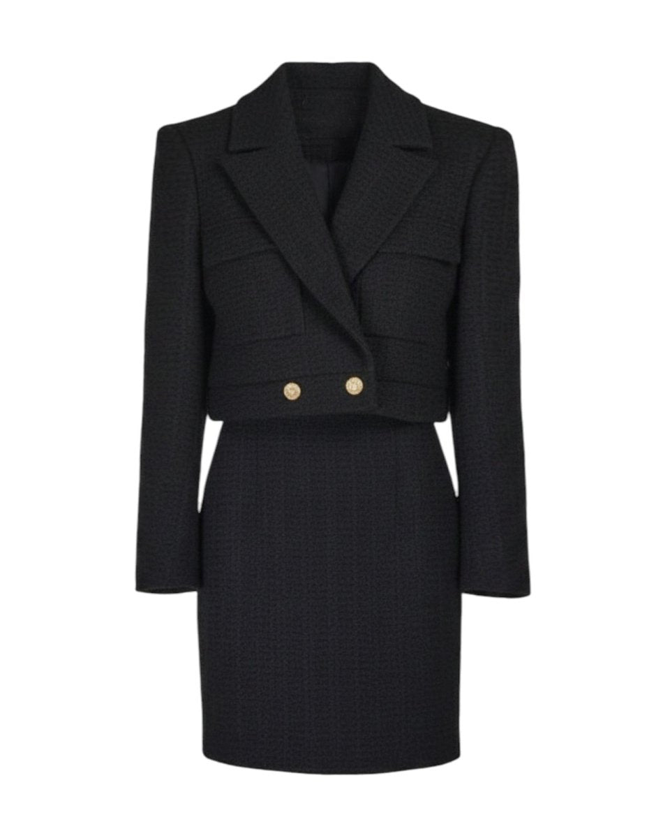 OVERSIZED TWEED JACKET SET