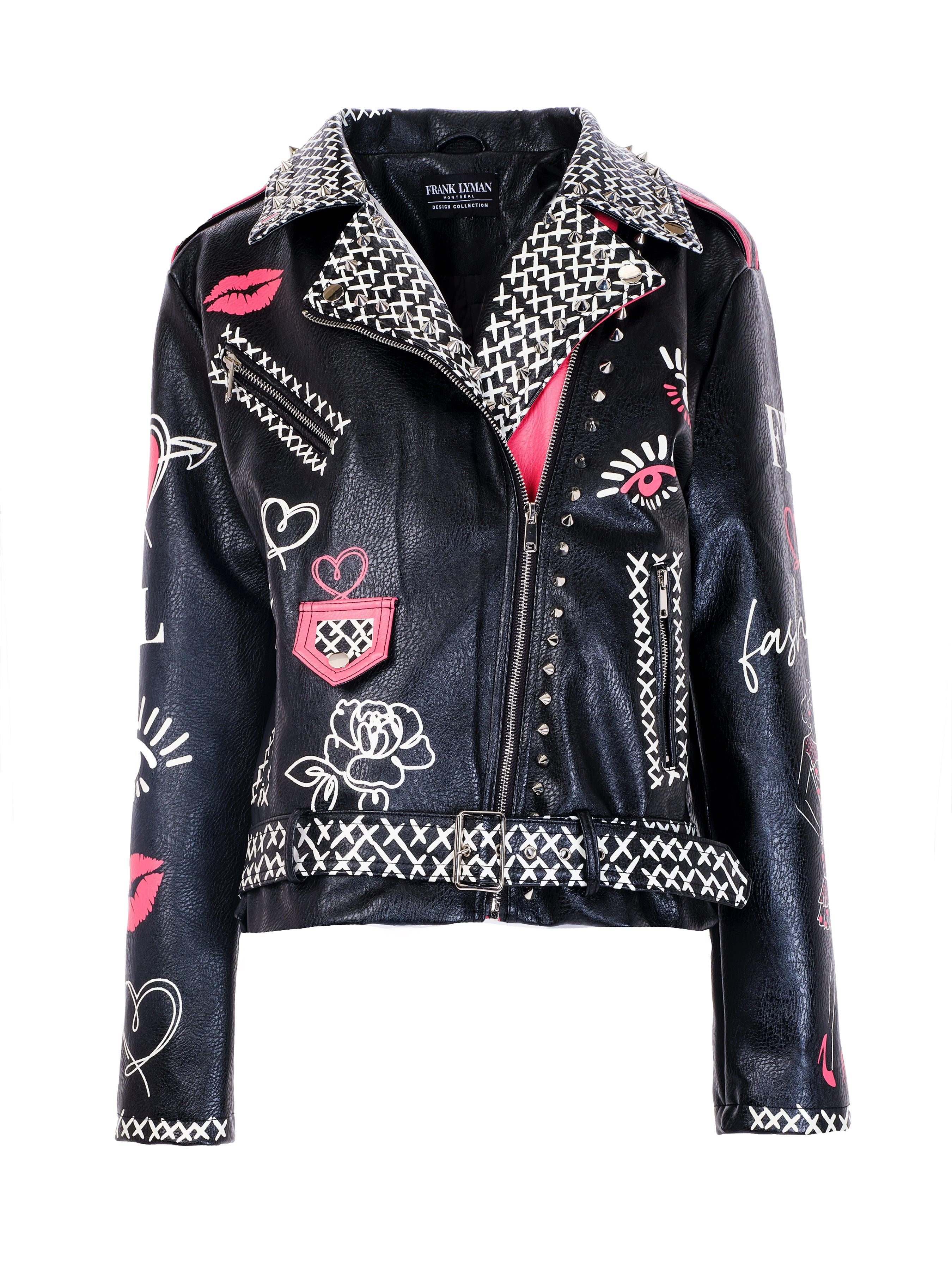 Punk Studded Biker Jacket