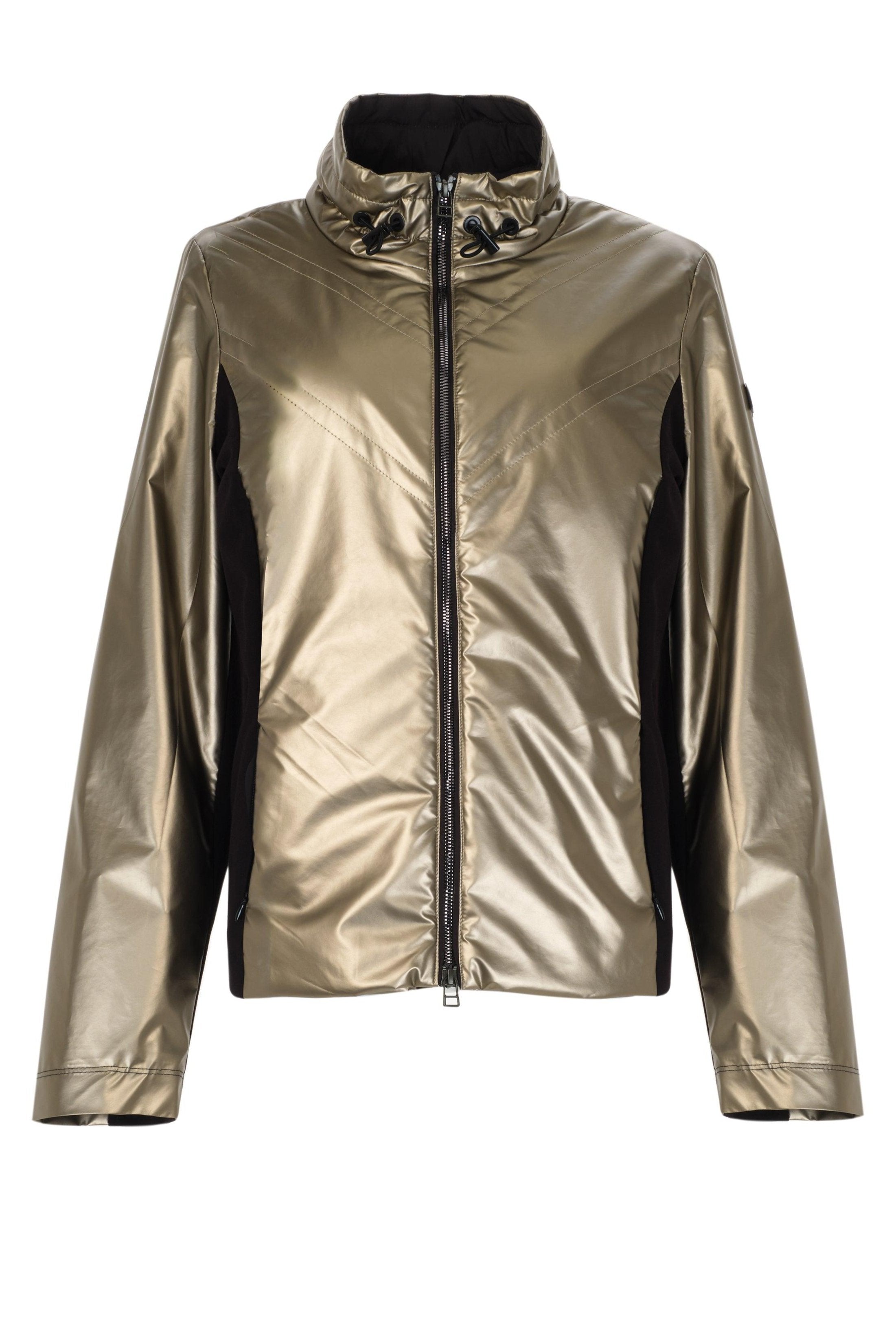 Metallic Zip Jacket