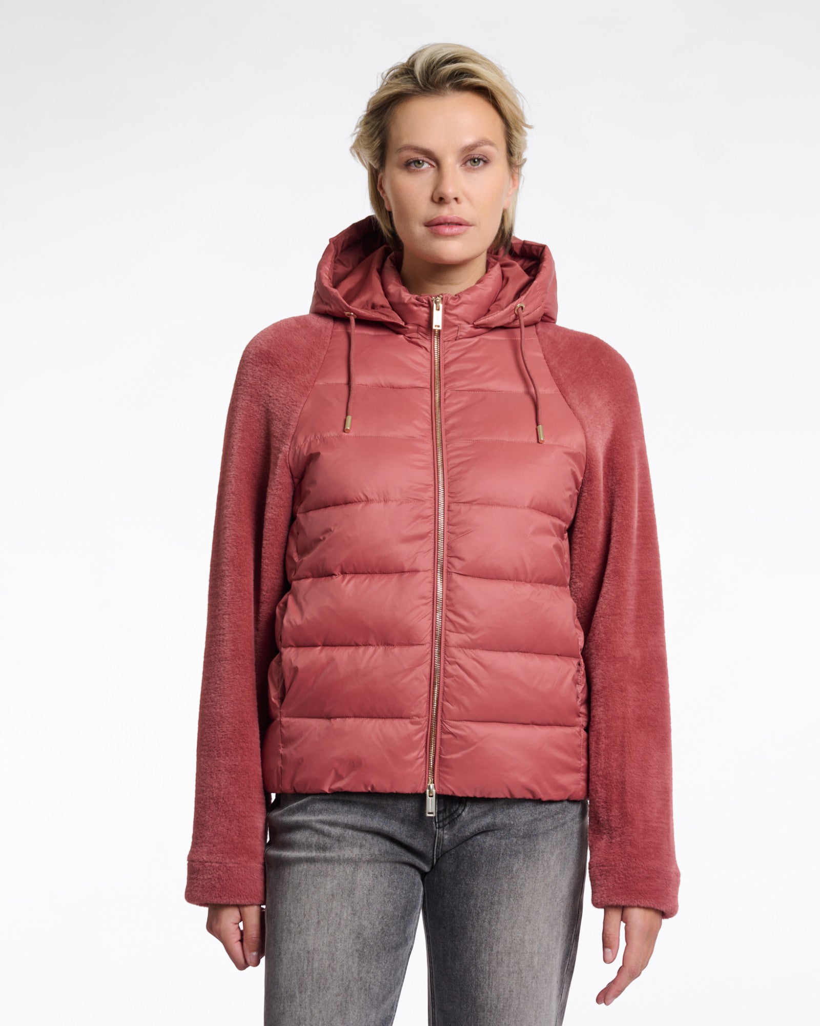 HOODED PADDED JACKET