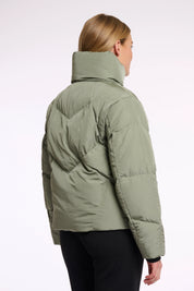 HIGH-COLLAR PADDED JACKET