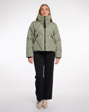 HIGH-COLLAR PADDED JACKET