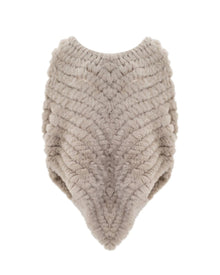 FAUX FUR LUXURY PONCHO