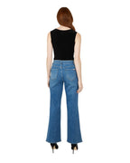 BOW DETAIL WIDE LEG JEANS