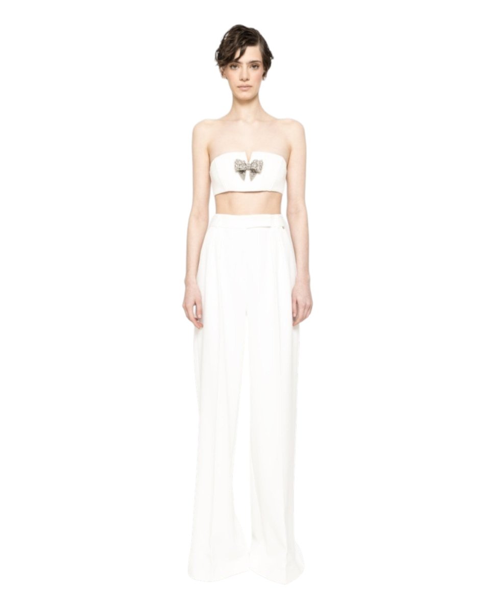 TAILORED WIDE-LEG PANTS