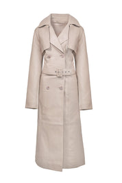 DOUBLE-BREASTED TRENCH COAT