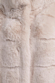 LUXURIOUS FAUX FUR COAT