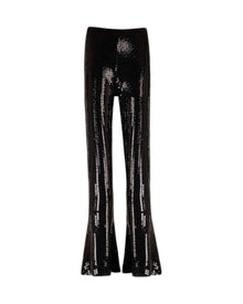 SEQUIN FLARE PARTY TROUSERS