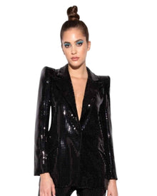 SEQUIN FLARE PARTY TROUSERS