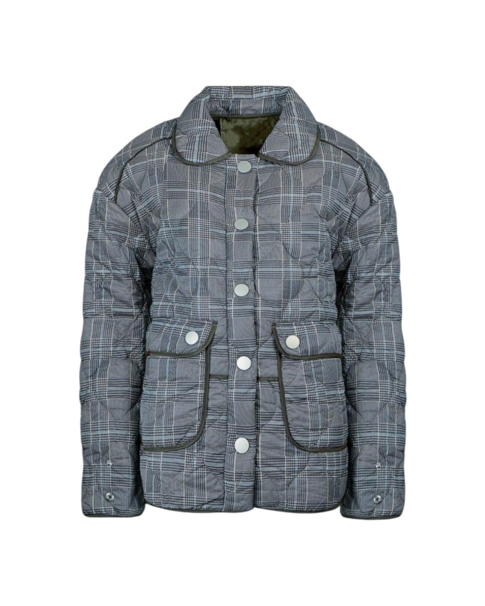 CHECK PADDED JACKET