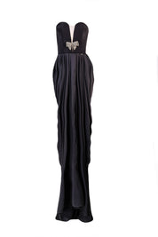 BOW DETAIL GOWN