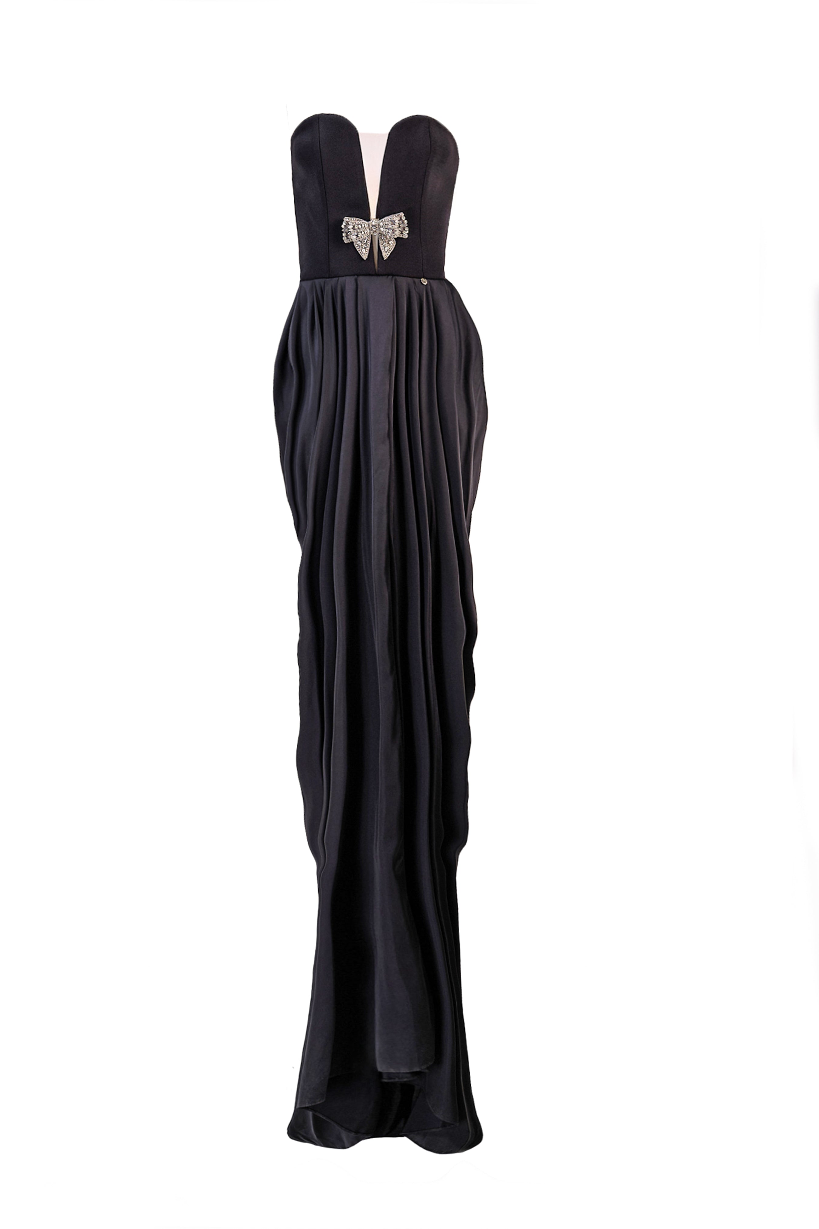 BOW DETAIL GOWN